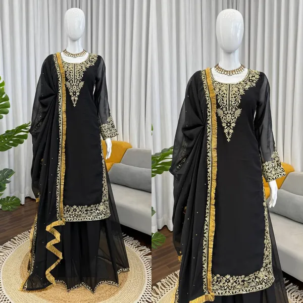 Designer_Georgette_Palazzo_Suit_Set_|_For_Women