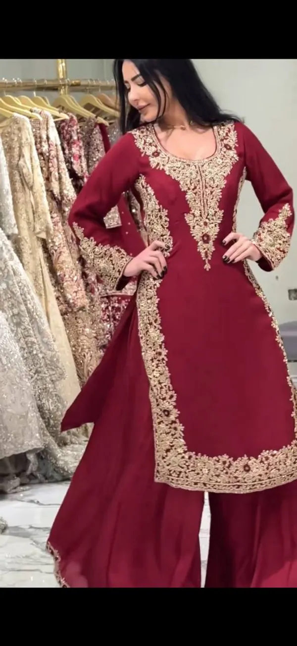 Designer_Georgette_Palazzo_Suit_Set_|_For_Women