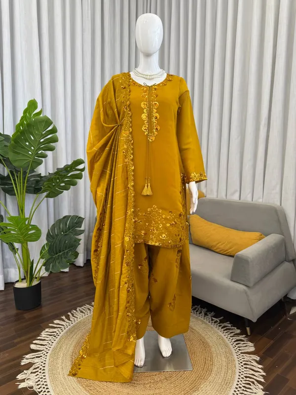 Mul_Chanderi_Designer_Festive_Suit_Set