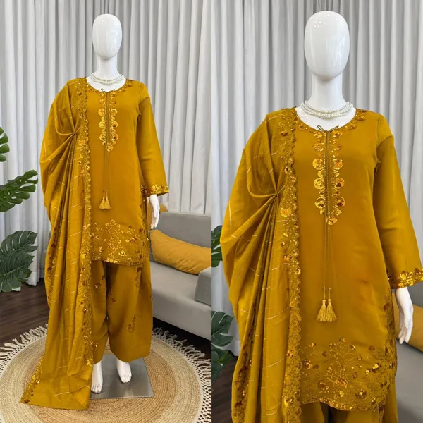 Mul_Chanderi_Designer_Festive_Suit_Set