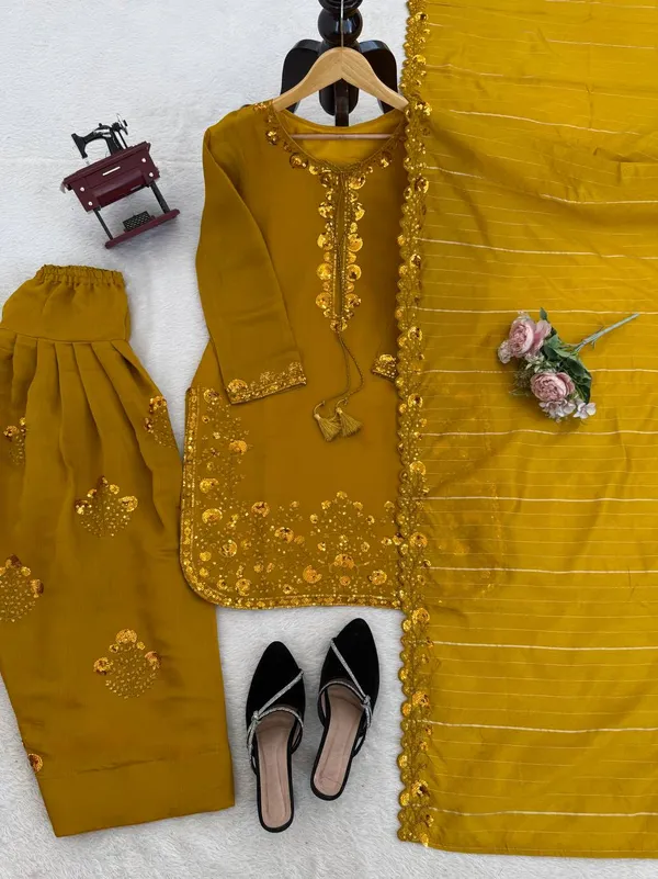 Mul_Chanderi_Designer_Festive_Suit_Set