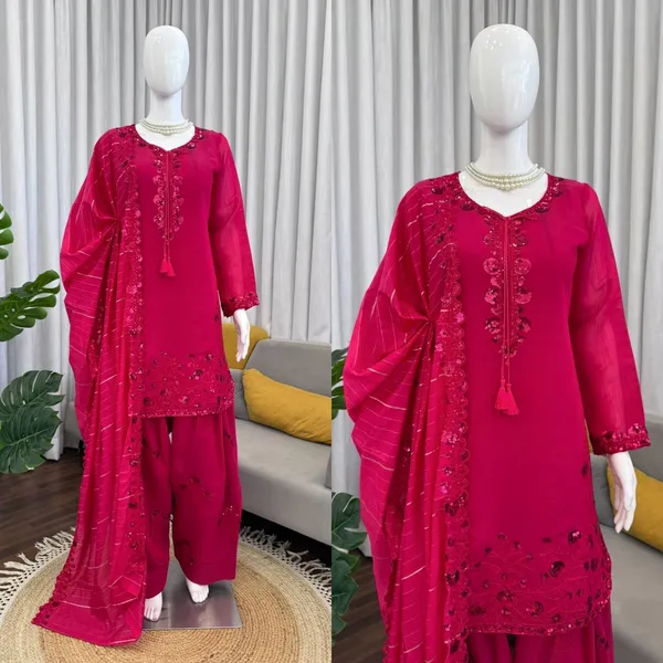 Mul_Chanderi_Designer_Festive_Suit_Set