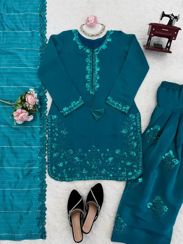 Mul_Chanderi_Designer_Festive_Suit_Set