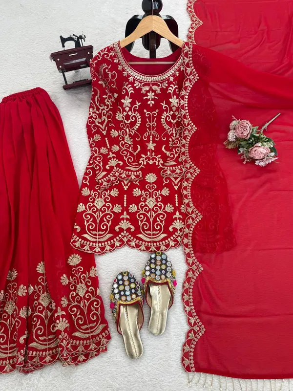 Georgette_Sharara_Designer_Ethnic_Wear_Set