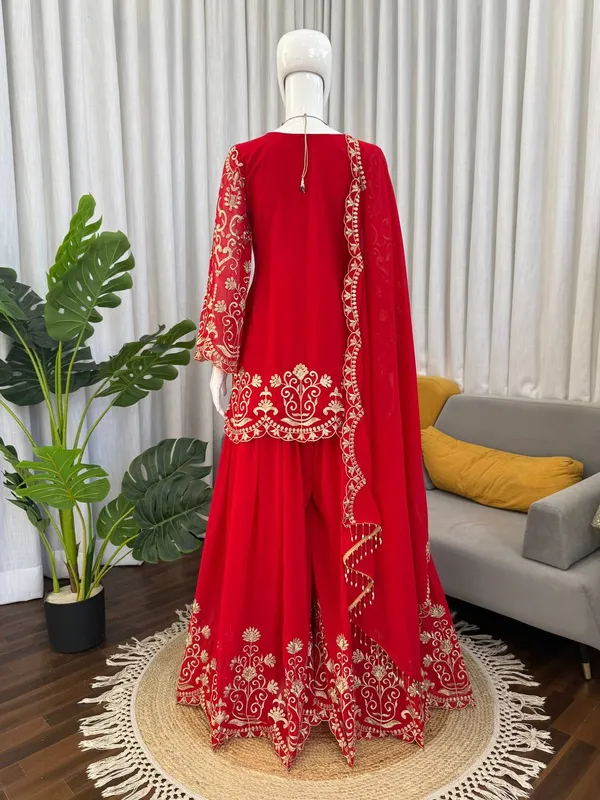 Georgette_Sharara_Designer_Ethnic_Wear_Set
