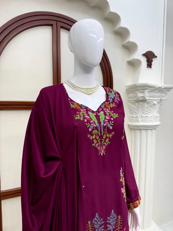 Rayon_Heavy_Work_Suit_Plazo_Set