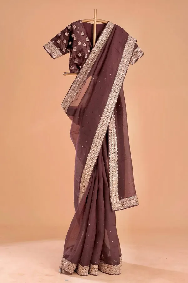 Organza_Silk_Designer_Saree_Set
