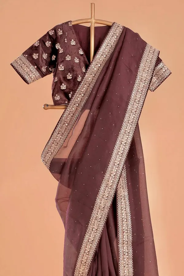 Organza_Silk_Designer_Saree_Set