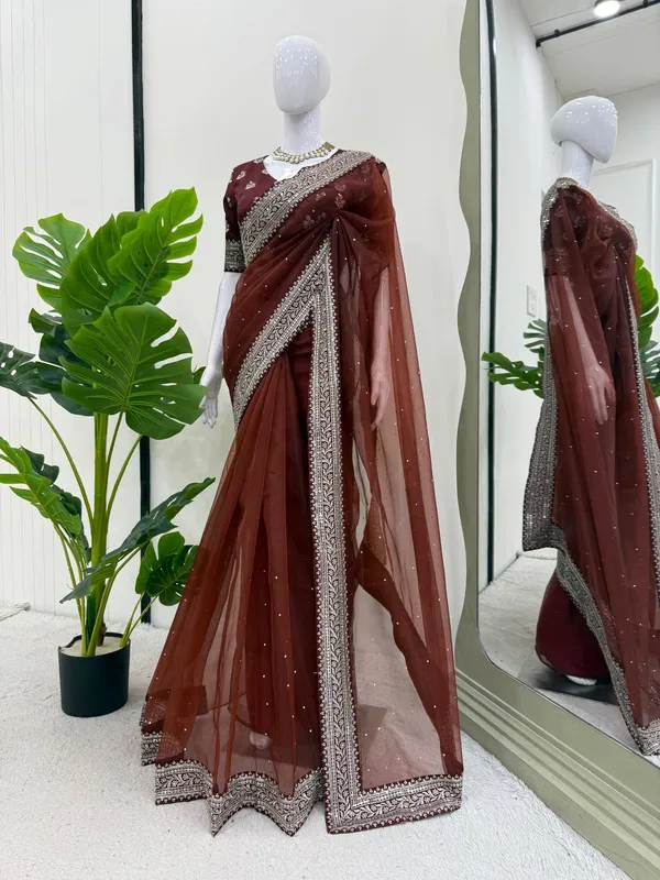 Organza_Silk_Designer_Saree_Set