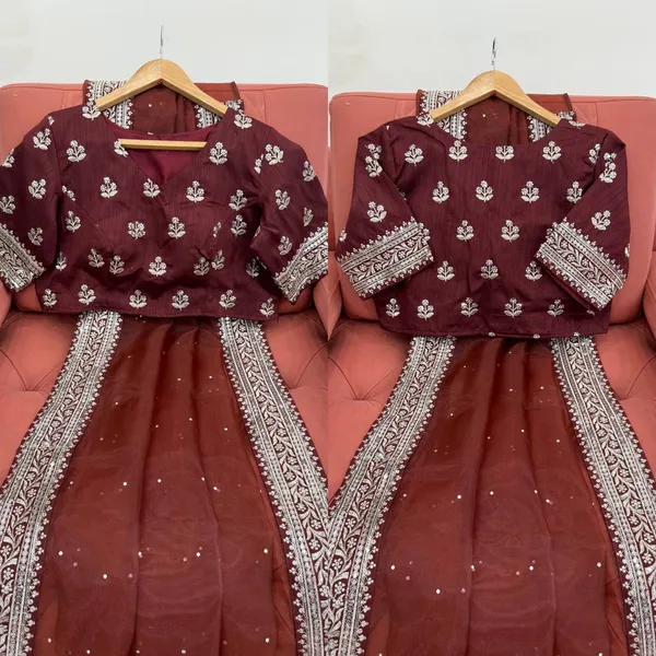 Organza_Silk_Designer_Saree_Set