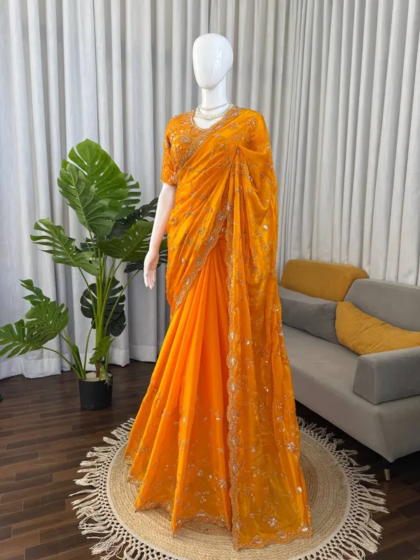 Fendy_Silk_Saree_Elegant_Party_Wear