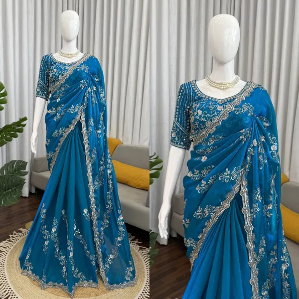 Fendy_Silk_Sequin_Saree_Blouse_Set