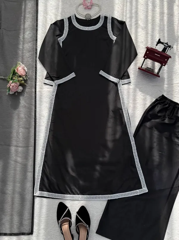 Natural_Crepe_3_Piece_Set_with_Lace_Work_Top_Plazo_Organza_Dupatta_Black