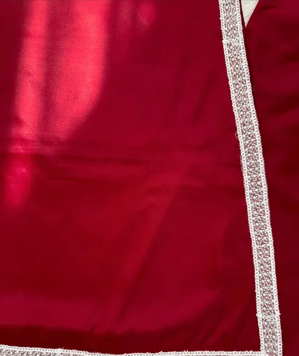 Natural_Crepe_3_Piece_Set_with_Lace_Work_Top_Plazo_Organza_Dupatta_Maroon