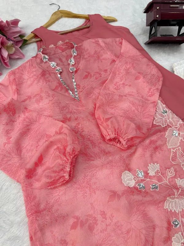 Organza_Shrug_Rayon_Pant_Coord_Set_Designer