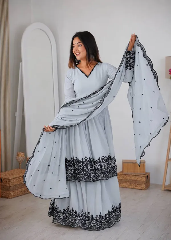 Premium_Faux_Georgette_Embroidered_Suit_Palazzo_Dupatta_Set_White