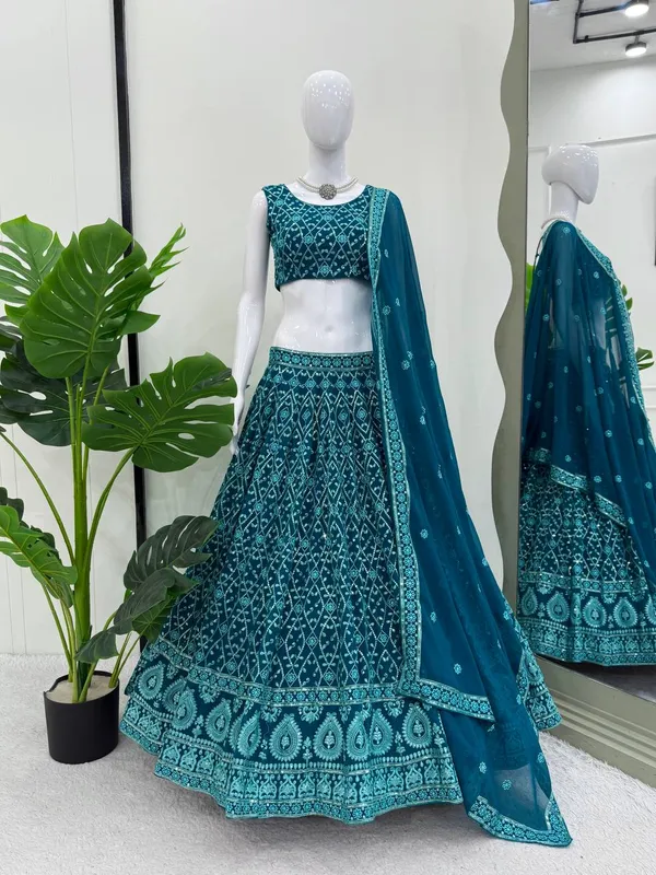 Premium_Faux_Georgette_Lehenga_Choli_Dupatta_Set_with_Thread_Sequin_Embroidery