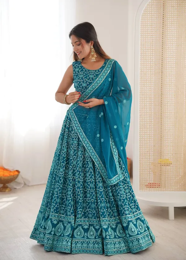 Premium_Faux_Georgette_Lehenga_Choli_Dupatta_Set_with_Thread_Sequin_Embroidery