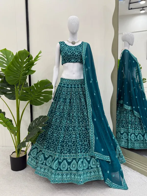 Premium_Faux_Georgette_Lehenga_Choli_Dupatta_Set_with_Thread_Sequin_Embroidery