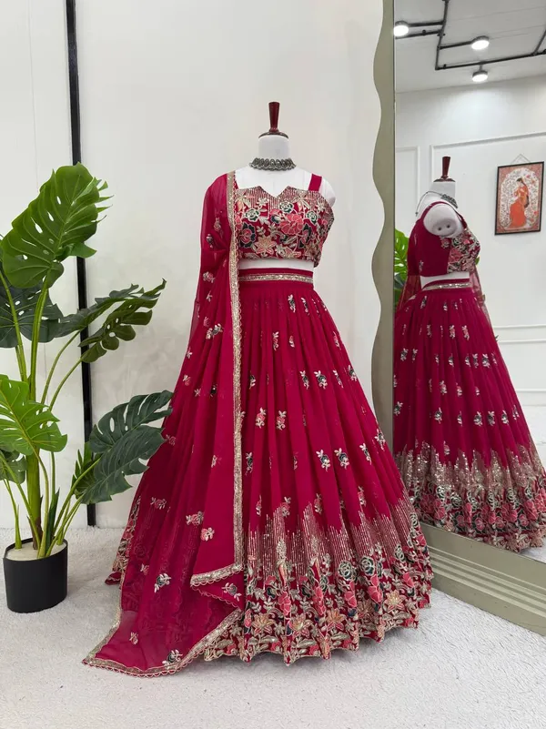 Georgette_Embroidered_Lehenga_Choli_Set