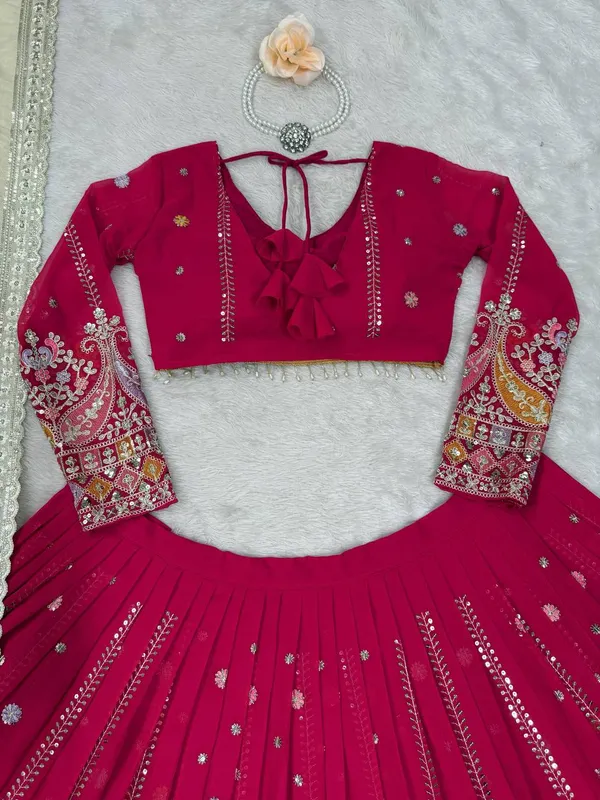 Georgette_Lehenga_Choli_Dupatta_Set