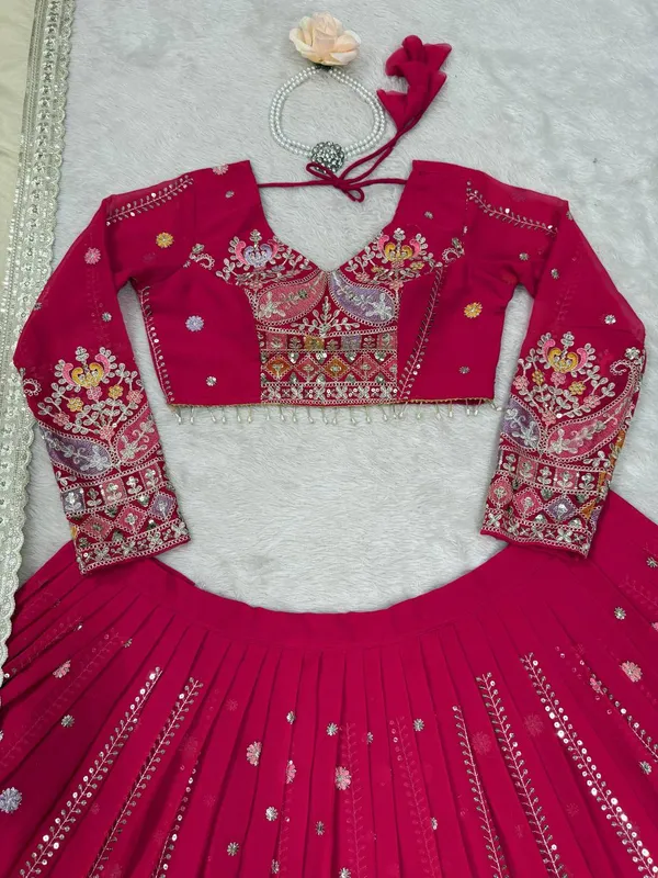 Georgette_Lehenga_Choli_Dupatta_Set