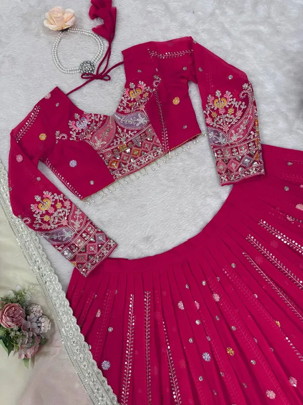 Georgette_Lehenga_Choli_Dupatta_Set