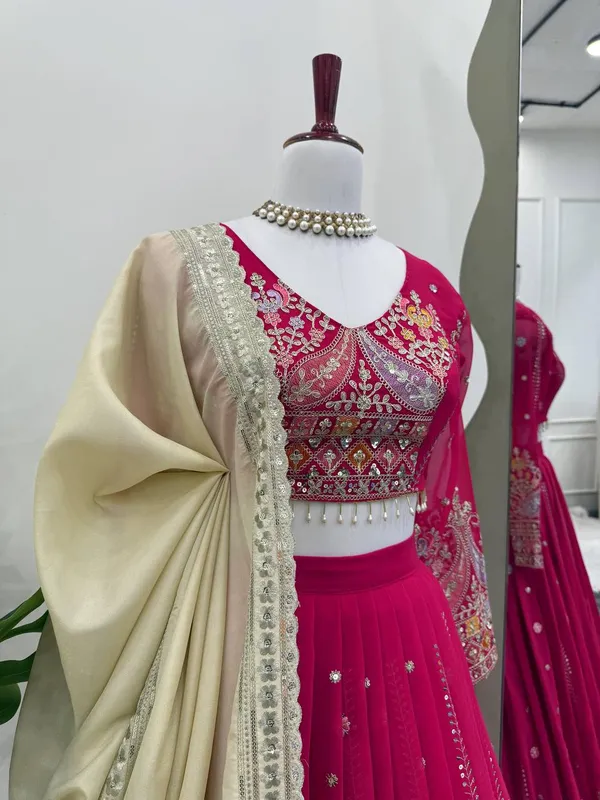 Georgette_Lehenga_Choli_Dupatta_Set