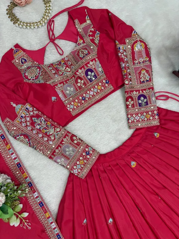 Crepe_Silk_Bridal_Lehenga_Choli_Set