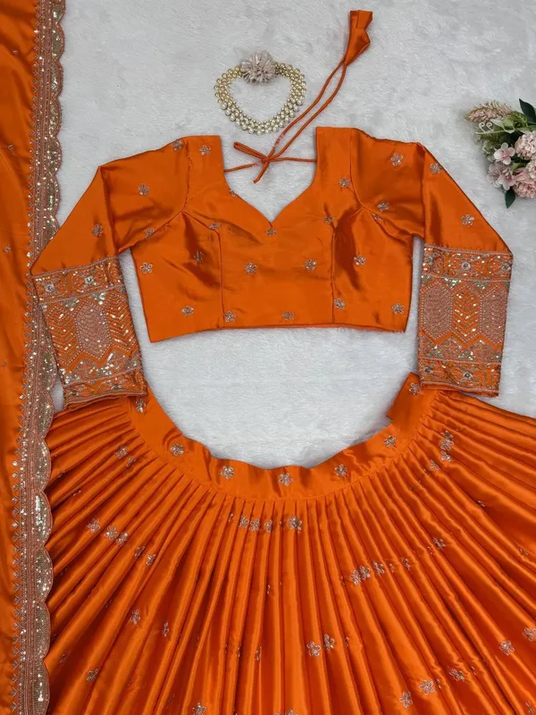 Satin_Silk_Party_Wear_Lehenga_Set