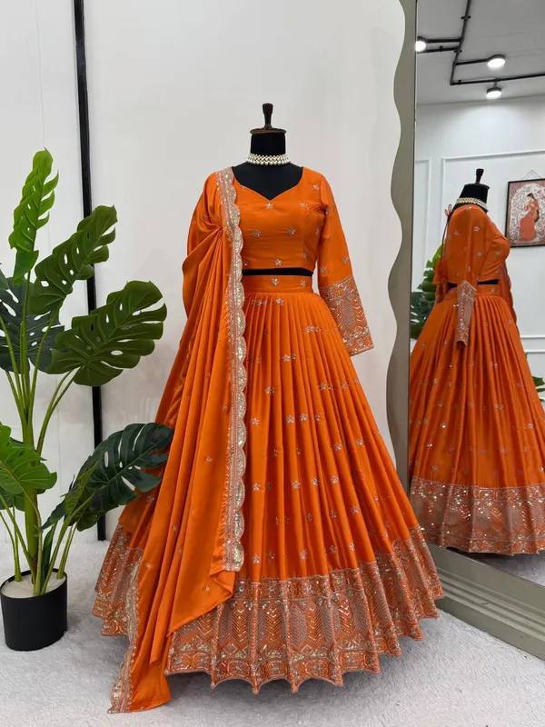 Satin_Silk_Party_Wear_Lehenga_Set