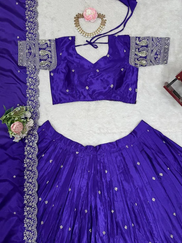 Chinon_Silk_Premium_Wedding_Lehenga_Set