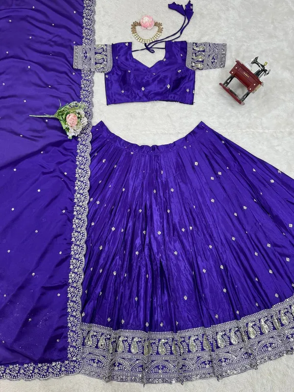 Chinon_Silk_Premium_Wedding_Lehenga_Set