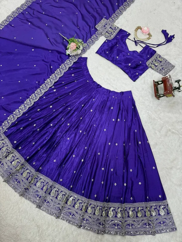 Chinon_Silk_Premium_Wedding_Lehenga_Set