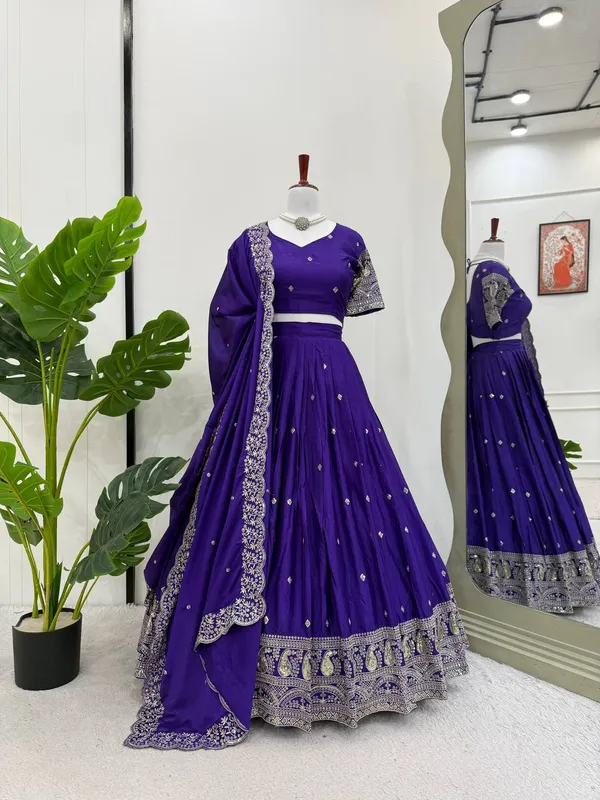 Chinon_Silk_Premium_Wedding_Lehenga_Set