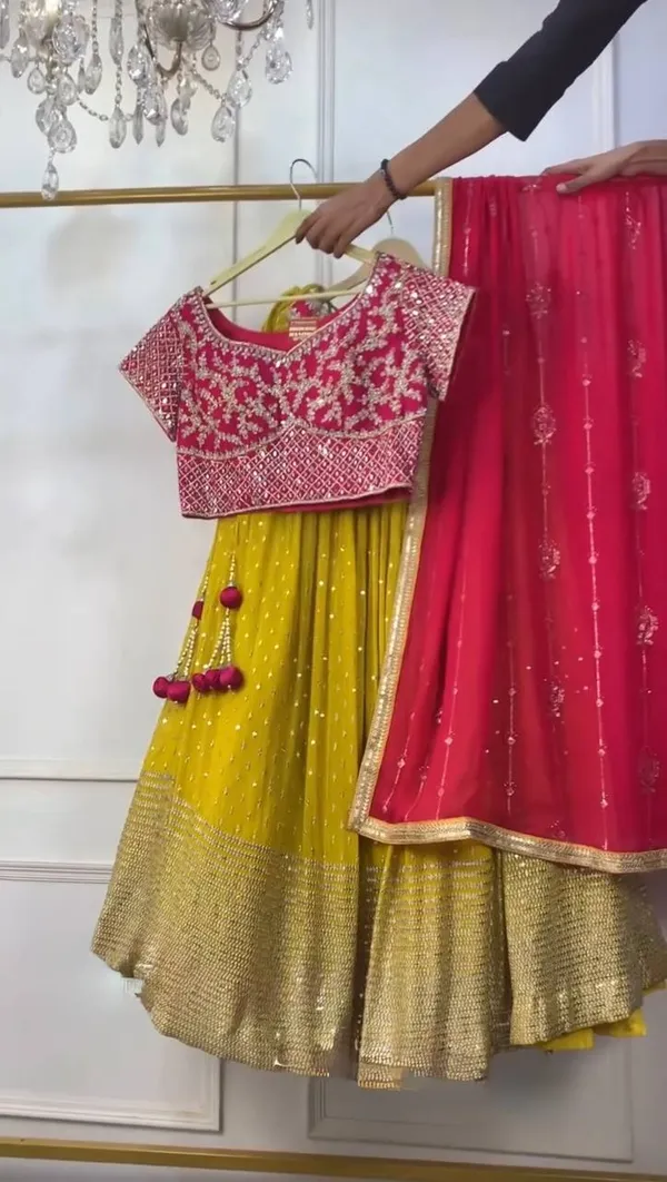 Georgette_Lehenga_Premium_Bridal_Wear_Set