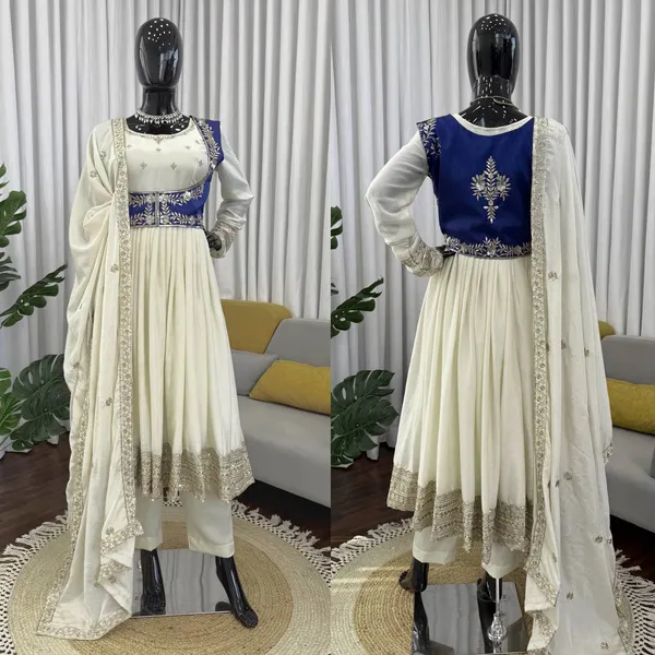 Chinon_Silk_Anarkali_Koti_Set