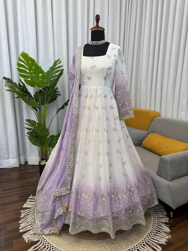 White_Embroiderd_Suit_With_Pant_And_Dupatta_Set_|_For_Women