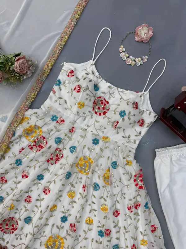 Georgette_Anarkali_Sequin_Work_Set
