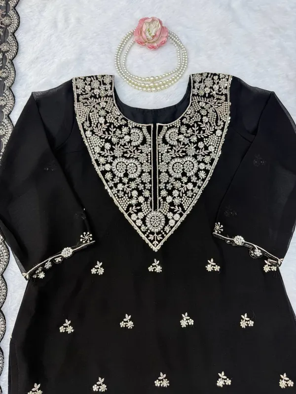Georgette_Casual_Wear_Designer_Suit_Set
