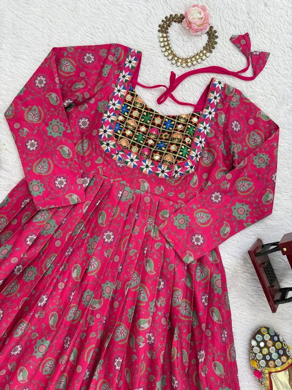 Rayon_Embroidered_Digital_Print_Kurti_for_Women