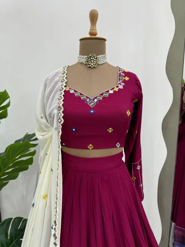 Rayon_Lehenga_Choli_Set_with_Digital_Print_Real_Mirror_Work_and_Dupatta