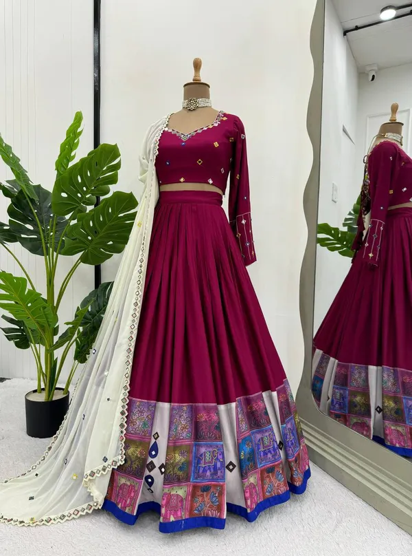 Rayon_Lehenga_Choli_Set_with_Digital_Print_Real_Mirror_Work_and_Dupatta