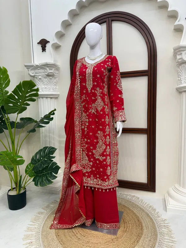 Roman_Silk_Palazzo_Suit_Set_with_Rivet_Moti_&_Thread_Embroidery