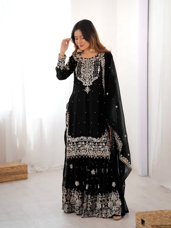 Georgette_Festive_Sharara_Set