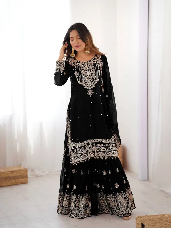 Georgette_Festive_Sharara_Set