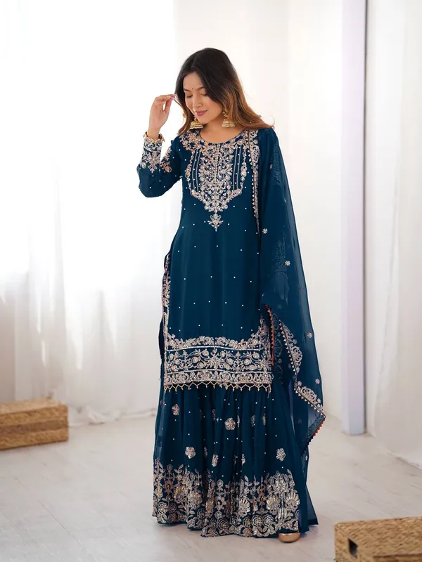 Georgette_Designer_Sharara_Set
