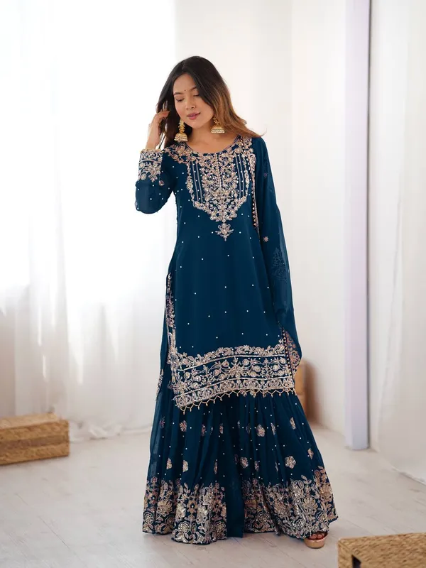 Georgette_Designer_Sharara_Set
