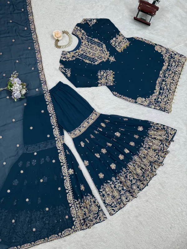 Georgette_Designer_Sharara_Set
