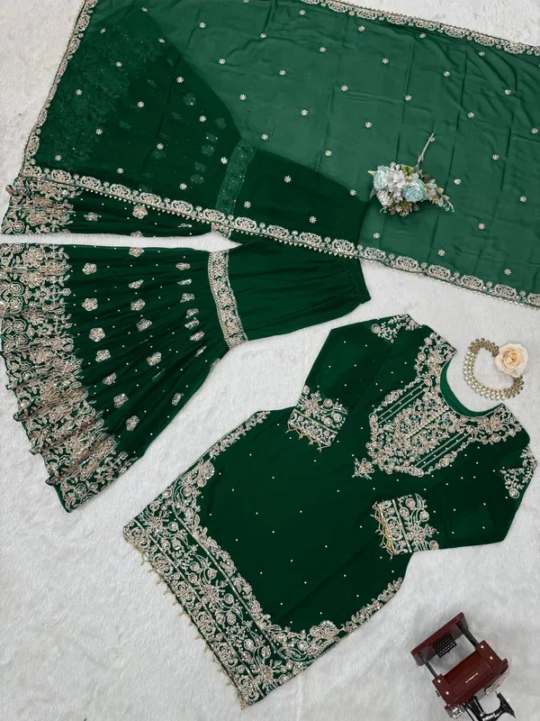 Georgette_Partywear_Sharara_Set